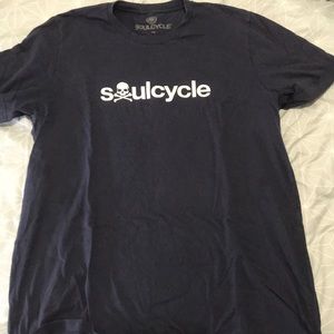 Soulcycle navy large shirt